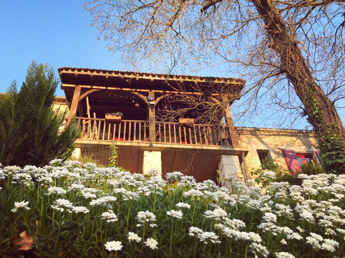 Le Peyrail Bed and Breakfast Les Lèves-et-Thoumeyragues Exteriör bild